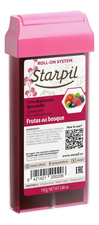 Starpil Воск в картридже для чувствительной кожи Лесные ягоды Frutas Del Bosque 110г (прозрачный)