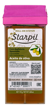 Starpil Воск в картридже для чувствительной кожи Олива Aceite De Oliva 110г (прозрачный)