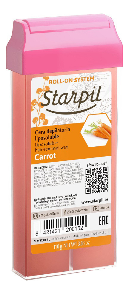 

Воск в картридже Морковь Cera Carrot 110г (плотный)