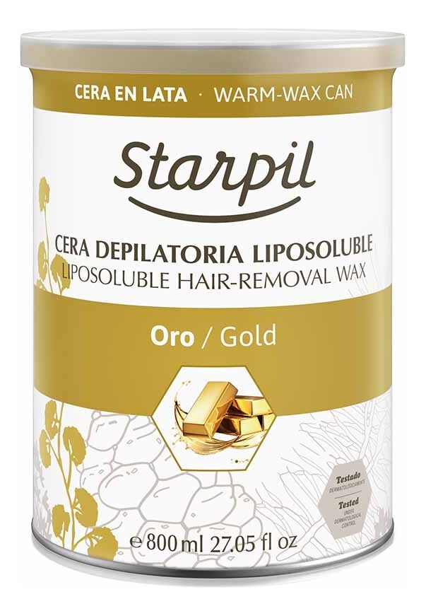 

Воск для всех типов кожи Золотой 800мл (средней плотности)