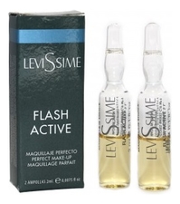 Levissime Комплекс для лица Мгновенное преображение Flash Active 2*2мл