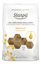 Starpil Горячий воск для всех типов кожи Натуральный 1000г (прозрачный)