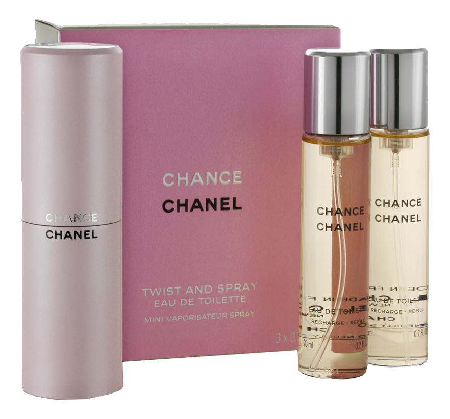 Chance Eau De Toilette: туалетная вода 3*20мл chance eau de toilette туалетная вода 3 20мл