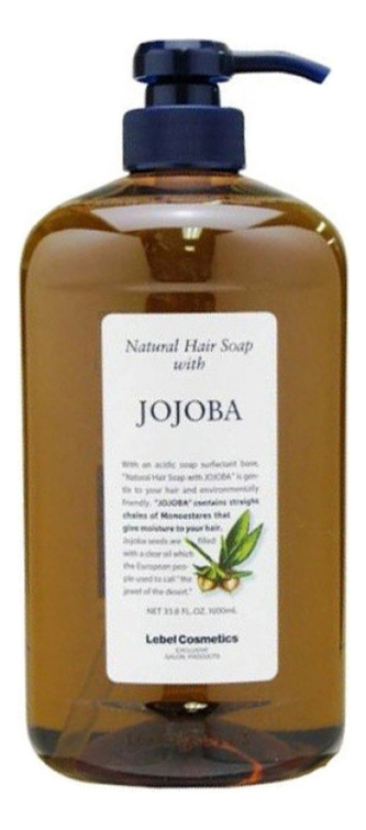 

Шампунь для волос с маслом жожоба Natural Hair Soap With Jojoba: Шампунь 1000мл, Шампунь для волос с маслом жожоба Natural Hair Soap With Jojoba