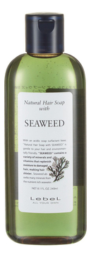Шампунь с экстрактом морских водорослей Natural Hair Soap With Seaweed