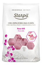 Starpil Горячий воск для чувствительной кожи Розовый 1000г (плотный)