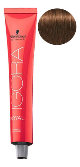 

Крем-краска для волос Igora Royal Permanent Color Creme 60мл: 5-5 Light Brown Gold, Крем-краска для волос Igora Royal Permanent Color Creme 60мл