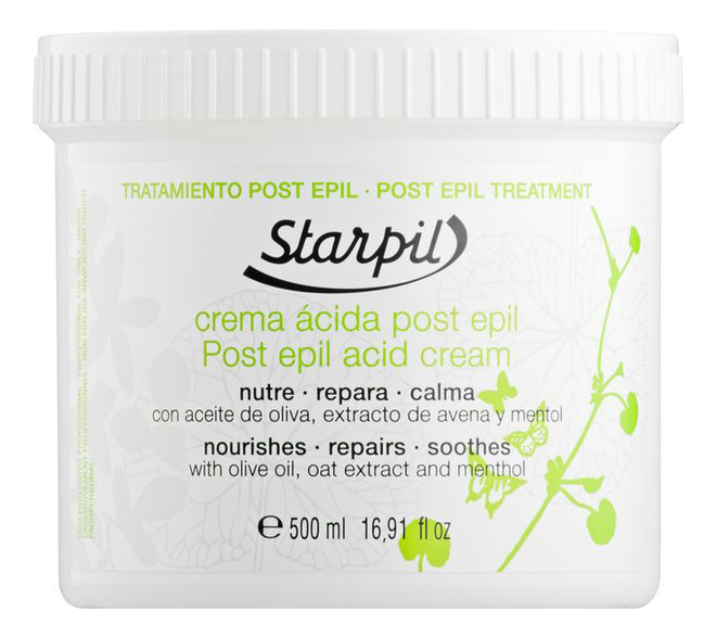 

Сливки после депиляции Post Epil Acid Cream 500мл