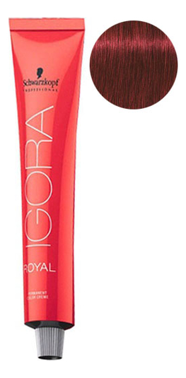 

Крем-краска для волос Igora Royal Permanent Color Creme 60мл: 5-88 Light Brown Red Extra, Крем-краска для волос Igora Royal Permanent Color Creme 60мл