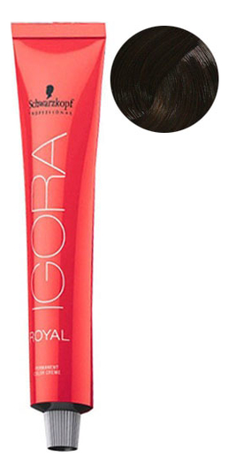 

Крем-краска для волос Igora Royal Permanent Color Creme 60мл: 6-00 Dark Blonde Natural Extra, Крем-краска для волос Igora Royal Permanent Color Creme 60мл