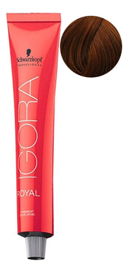 

Крем-краска для волос Igora Royal Permanent Color Creme 60мл: 6-77 Dark Blonde Copper Extra, Крем-краска для волос Igora Royal Permanent Color Creme 60мл