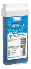 Depilflax Воск в картридже для чувствительной кожи Азуленовый Azul Liposoluble Hair Removal Wax 110г (прозрачный)