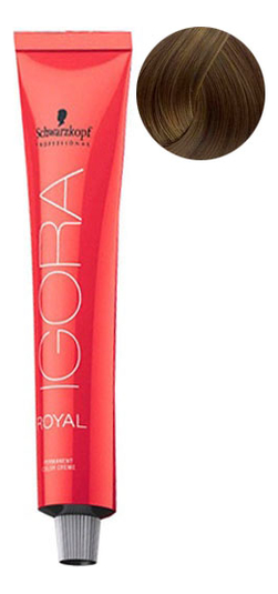 

Крем-краска для волос Igora Royal Permanent Color Creme 60мл: 7-55 Medium Blonde Gold Extra, Крем-краска для волос Igora Royal Permanent Color Creme 60мл