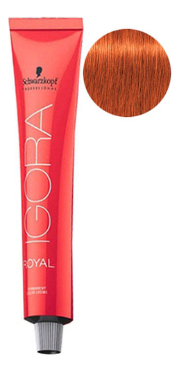 

Крем-краска для волос Igora Royal Permanent Color Creme 60мл: 7-77 Medium Blonde Copper Extra, Крем-краска для волос Igora Royal Permanent Color Creme 60мл