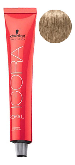 

Крем-краска для волос Igora Royal Permanent Color Creme 60мл: 8-0 Light Blonde Natural, Крем-краска для волос Igora Royal Permanent Color Creme 60мл