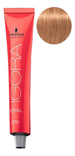 

Крем-краска для волос Igora Royal Permanent Color Creme 60мл: 8-65 Light Blonde Chocolate Gold, Крем-краска для волос Igora Royal Permanent Color Creme 60мл