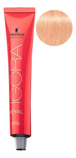 

Крем-краска для волос Igora Royal Permanent Color Creme 60мл: 9,5-49 Platinum Blonde Beige Violet, Крем-краска для волос Igora Royal Permanent Color Creme 60мл