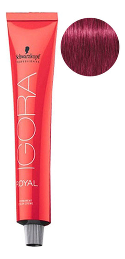 

Крем-краска для волос Igora Royal Permanent Color Creme 60мл: 9-98 Extra Light Blonde Violet Red, Крем-краска для волос Igora Royal Permanent Color Creme 60мл