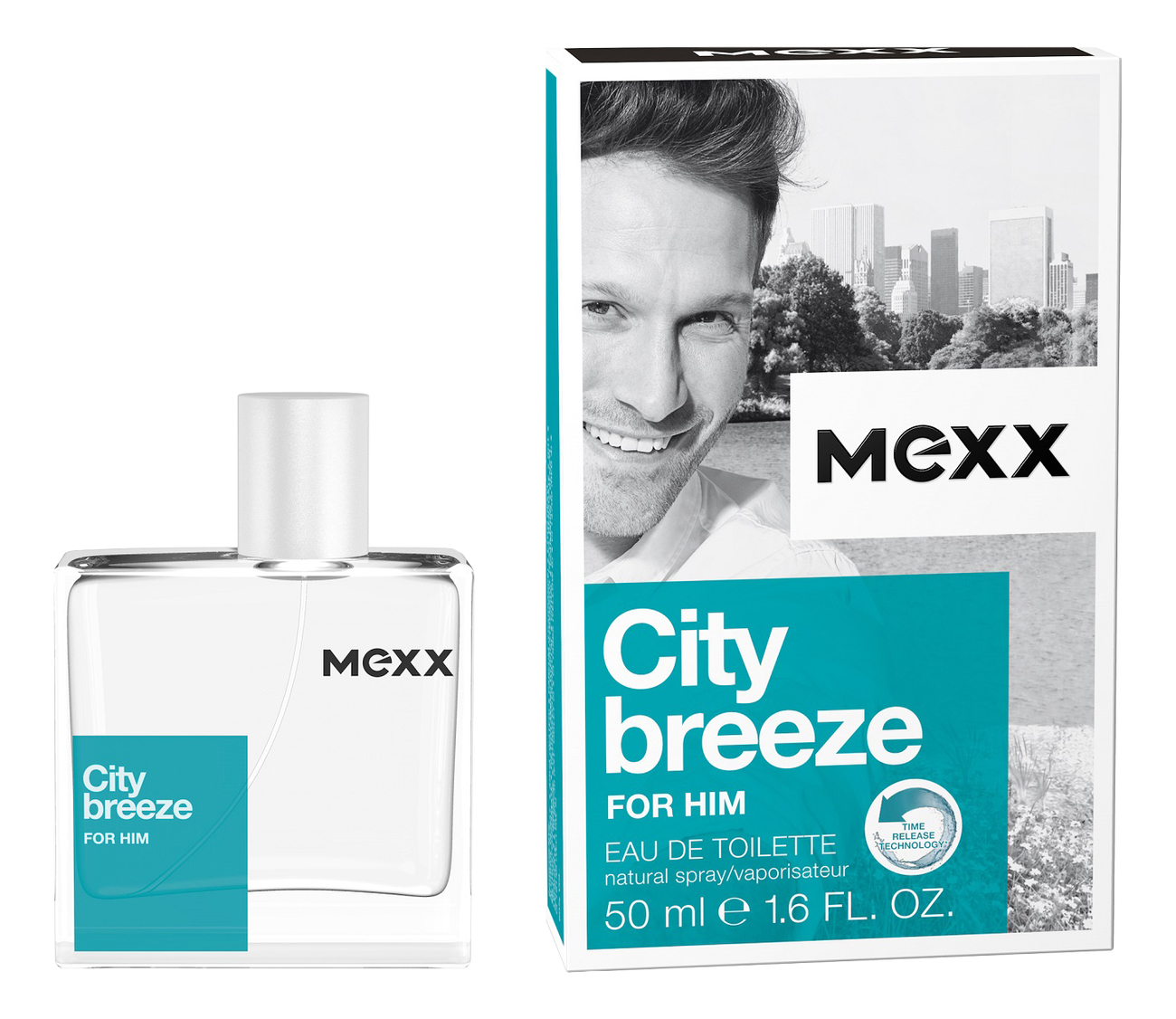 

City Breeze For Him: туалетная вода 50мл, City Breeze For Him