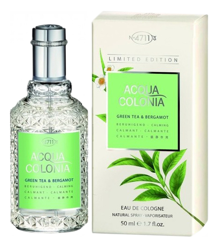 4711 Acqua Colonia Green Tea & Bergamot: одеколон 50мл