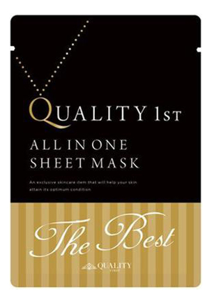 Антивозрастная ультрапитательная чудо-маска для лица All In One Sheet Mask The Best: Маска 3шт