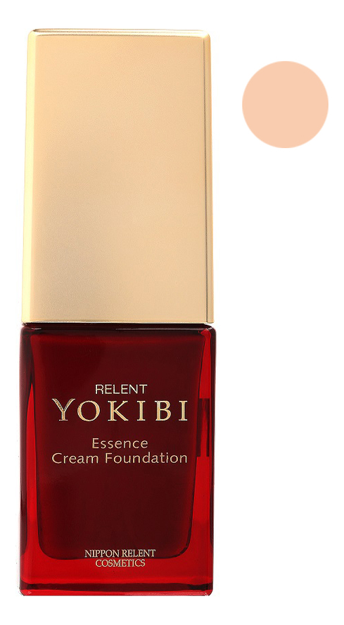 Жидкая крем-пудра для лица Yokibi Essence Cream Foundation SPF15 PA++ 20г: 101 Нежно-розовый