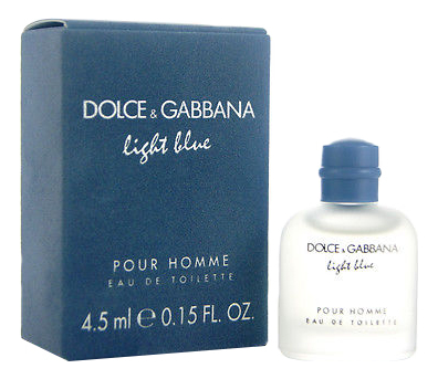 

Light Blue Pour Homme: туалетная вода 4,5мл, Light Blue Pour Homme