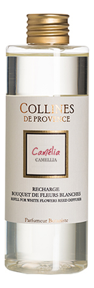 

Наполнитель для диффузора Fleurs Blanches 200мл: Camellia, Наполнитель для диффузора Fleurs Blanches 200мл