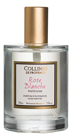 Интерьерные духи Fleurs Blanches 100мл: White Rose наполнитель для диффузора fleurs blanches 200мл white rose