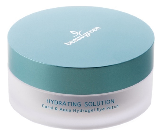 Гидрогелевые патчи для кожи вокруг глаз Hydrating Solution Coral & Aqua Hydrogel Eye Patch Premium 60шт