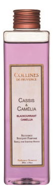 Наполнитель для диффузора Accords Parfumes 200мл: Blackcurrant-Camellia наполнитель для диффузора fleurs blanches 200мл camellia