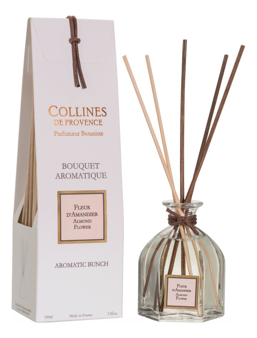 

Ароматический диффузор Les Naturelles 100мл: Almond Flower, Ароматический диффузор Les Naturelles 100мл