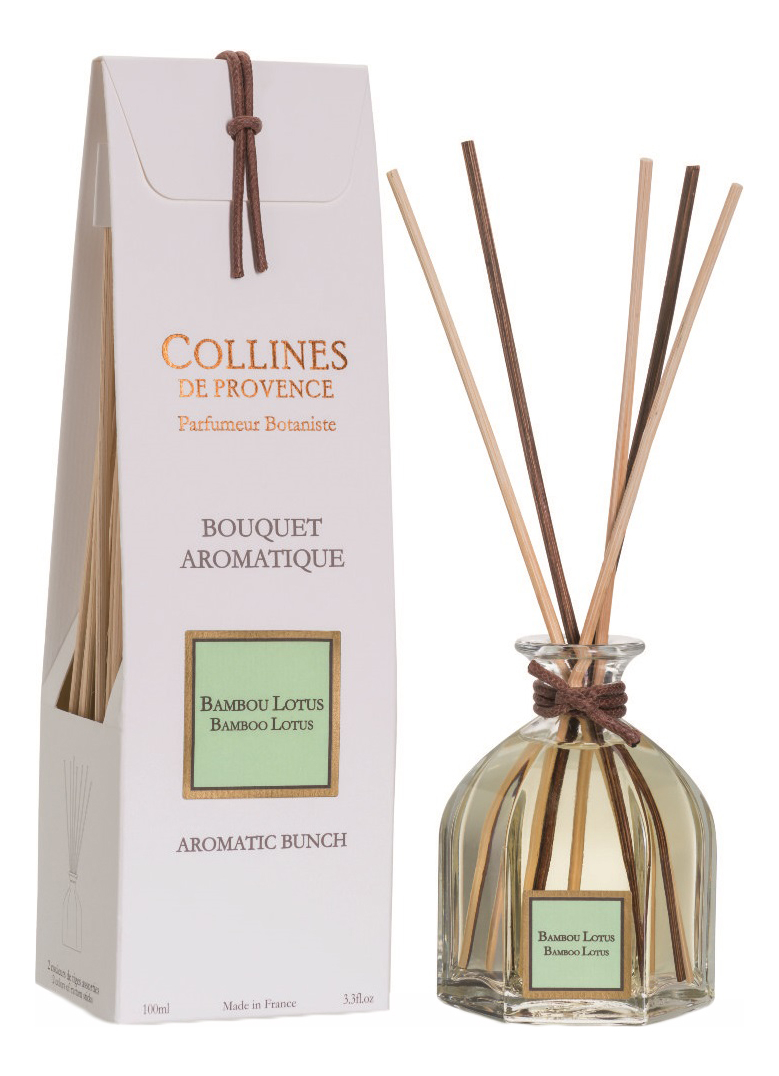 

Ароматический диффузор Les Naturelles 100мл: Bamboo Lotus, Ароматический диффузор Les Naturelles 100мл