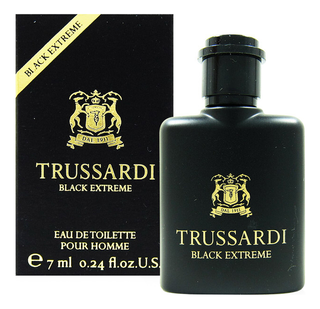 

Trussardi Black Extreme: туалетная вода 7мл, Trussardi Black Extreme