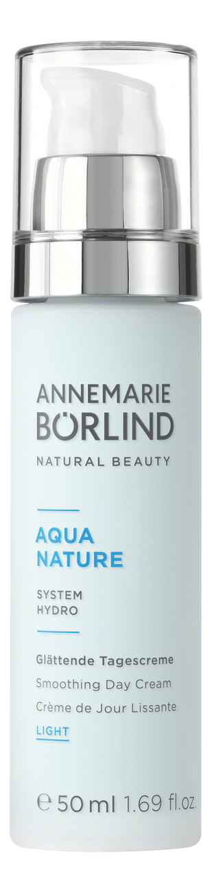 

Легкий разглаживающий дневной крем для лица Aquanature Smoothing Day Cream Light 50мл