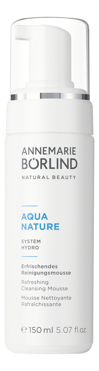 

Очищающий мусс для лица Aquanature Refreshing Cleansing Mousse 150мл