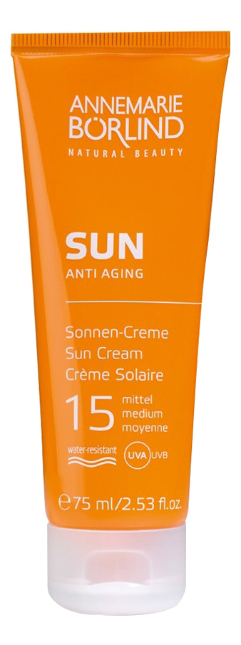 

Крем антивозрастной солнцезащитный Anti Aging Sun Cream SPF15 75мл