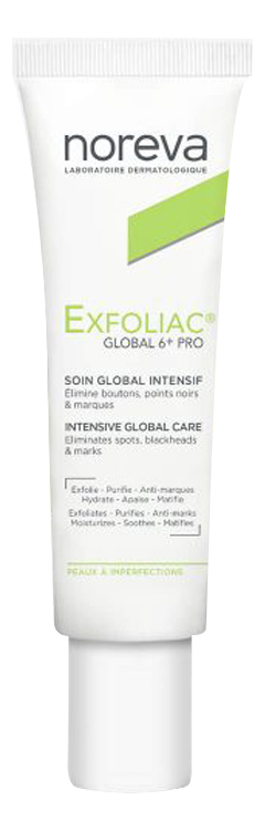 Крем для лица Exfoliac Global 6 Corrective & Unclogging Imperfections Care 30мл крем для лица exfoliac global 6 corrective