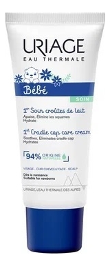 Крем от молочных корочек для кожи головы Bebe 1er Soin Croutes De Lait 40мл