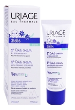 Uriage Защитный крем для детей и новорожденных Bebe 1er Cold Cream 75мл