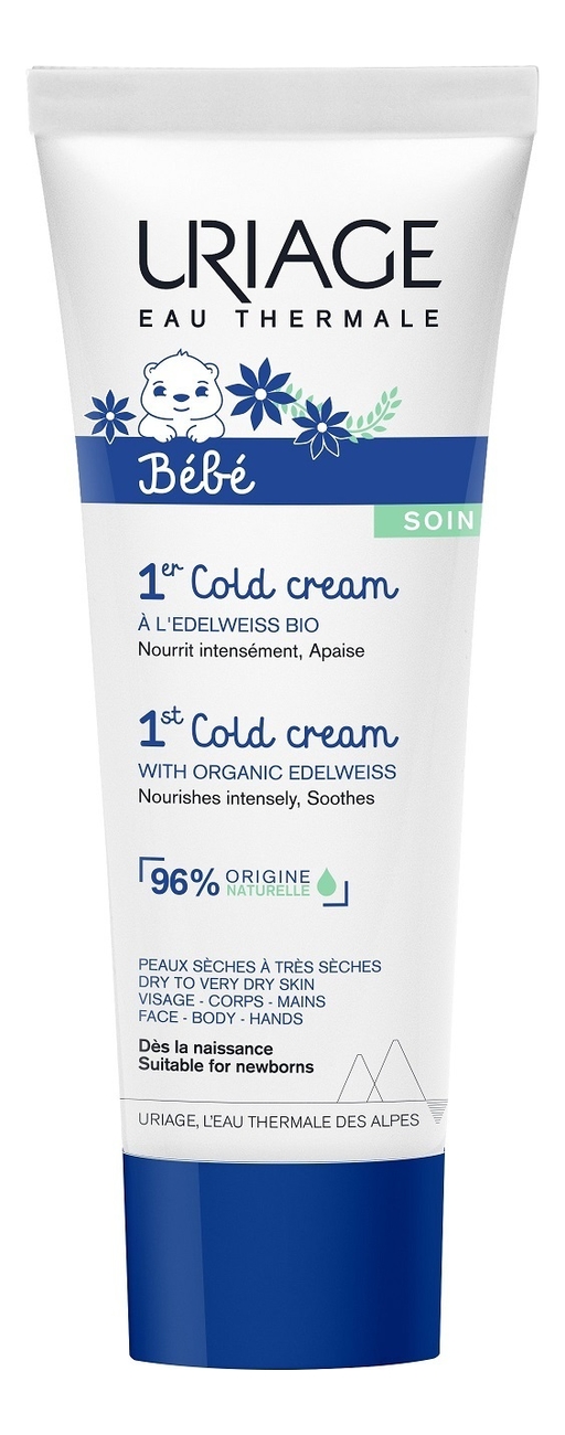 Защитный крем для детей и новорожденных Bebe 1er Cold Cream 75мл от Randewoo