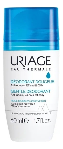 Роликовый дезодорант Eau Thermale Deodorant Douceur 50мл мягкий скраб для лица eau thermale gelee gommante douceur 50мл