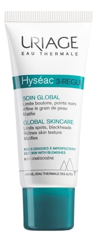 цена Универсальный крем для жирной и проблемной кожи лица Hyseac 3-Regul Global Skin-Care 40мл
