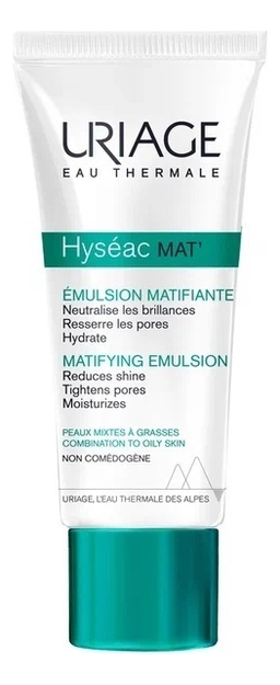 

Матирующая эмульсия для проблемной кожи лица Hyseac Mat Emulsion Matifiante 40мл