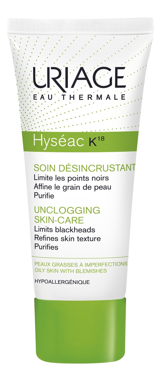 

Эмульсия для проблемной кожи лица Hyseac K18 Soin Desincrustant 40мл