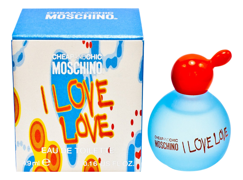 Cheap and Chic I Love Love: туалетная вода 4,9мл туалетная вода moschino cheap and chic i love love 100 мл