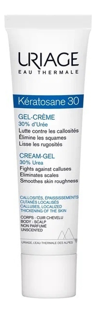 

Крем-гель для локализованных утолщений кожи Keratosane 30 Gel-Creme: Гель 40мл, Крем-гель для локализованных утолщений кожи Keratosane 30 Gel-Creme
