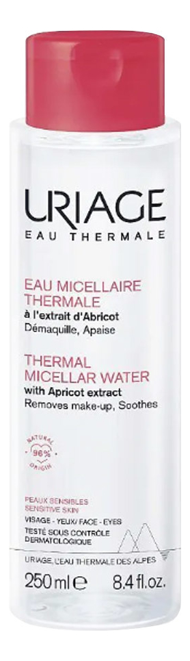 Мицеллярная вода для чувствительной кожи Eau Thermale Micellaire 250мл: Вода 250мл
