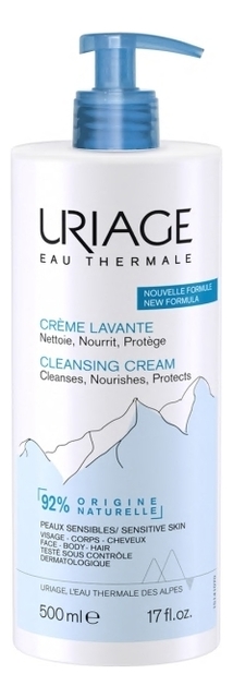 

Очищающий пенящийся крем Eau Thermale Creme Lavante: Крем 500мл, Очищающий пенящийся крем Eau Thermale Creme Lavante