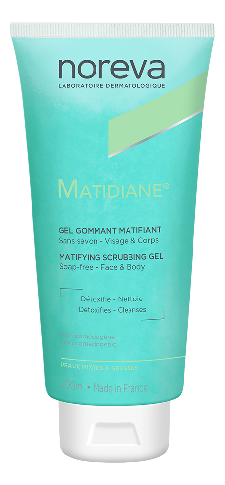 

Очищающий отшелушивающий гель для лица и тела Matidiane Cleansing Exfoliating Gel 200мл